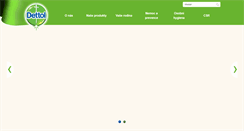 Desktop Screenshot of dettol.cz