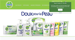 Desktop Screenshot of dettol.fr
