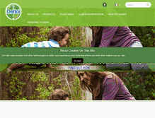 Tablet Screenshot of dettol.ie